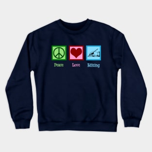 Peace Love Editing Crewneck Sweatshirt